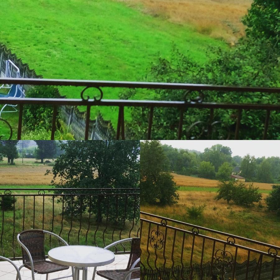 Ferienwohnung Przylesie Uniejów Exterior foto