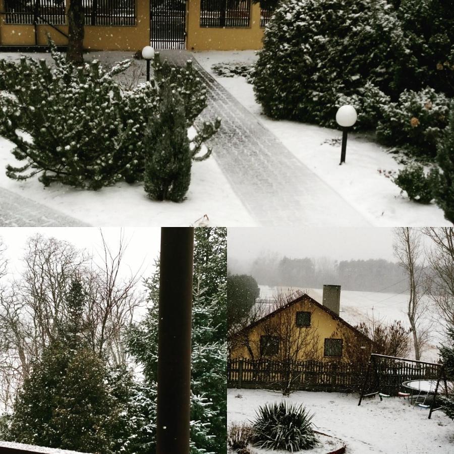 Ferienwohnung Przylesie Uniejów Exterior foto